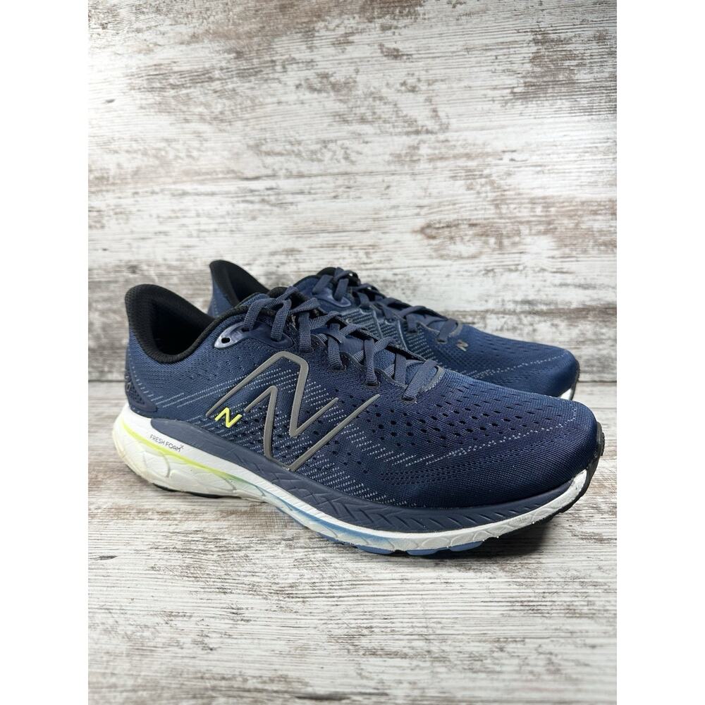 Mens New Balance Fresh Foam 860v13 Blue Running Shoes Sz 11.5D Athletic Gym EUC!